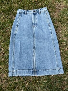 NWT Maye "Emery Denim Skirt" - size 2
